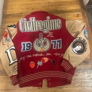 Star Wars Red Varsity Jacket